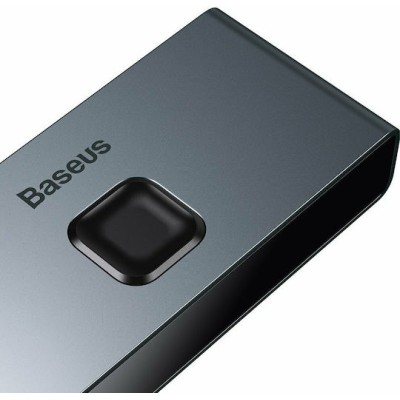 Baseus HUB Matrix Two-Way HDMI Switcher Space Grey